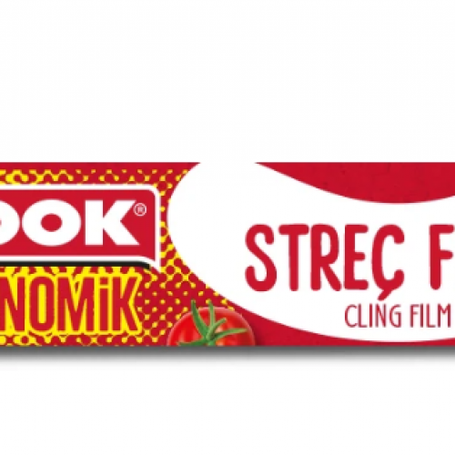 COOK Streç Film PE Sarı 45 CM X 300 m 