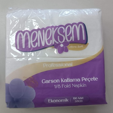 Menekşem Garson Katlama Peçete