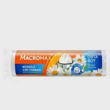 Büzgülü Çöp Poşeti Kokulu Orta Boy